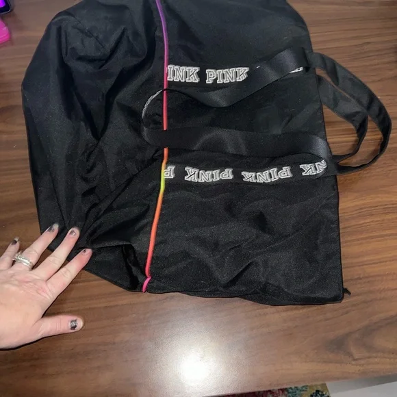 Pink larger size tote - Picture 3 of 5